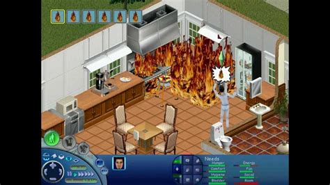 The Sims 1 UI Mod (Fire) - YouTube