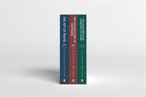 Alain de Botton's Books of Philosophy Cover Redesign on Behance