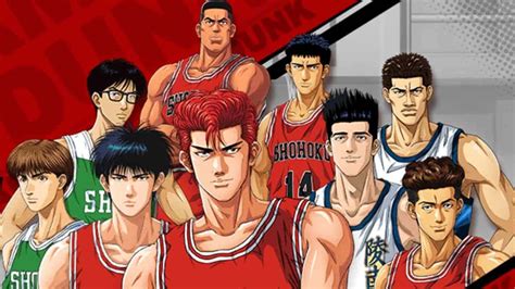 Download Slam Dunk Anime Characters Picture | Wallpapers.com