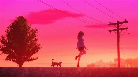 Anime Alone girl [5120x2880] : wallpaper