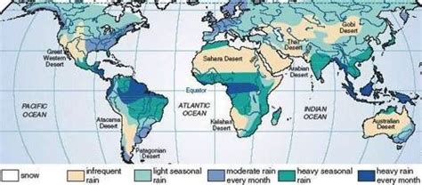 World Distribution of Rainfall - QS Study