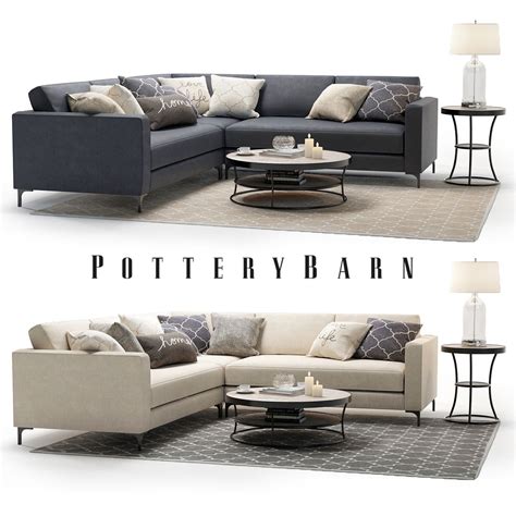 The 10 Best Collection of Pottery Barn Sectional Sofas