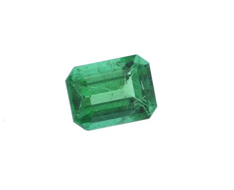 0.57 ct Emerald Cut Green Emerald - Haruni Fine Gems