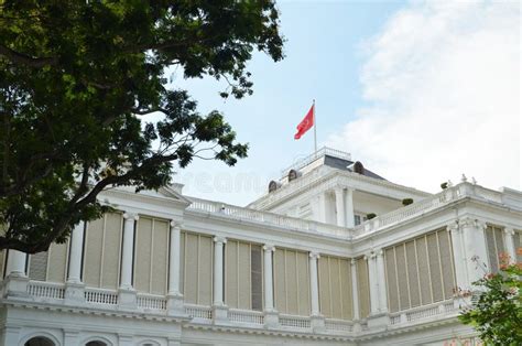 Singapore President House editorial photography. Image of matters ...