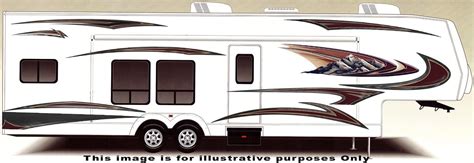 RV, Trailer, Camper, Large Vinyl Decals/Graphics Kit -K-0009: Amazon.ca: Automotive