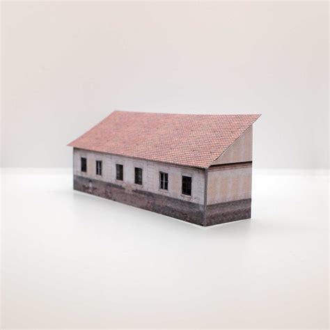 N Gauge Low Relief Houses - Scale Model Buildings