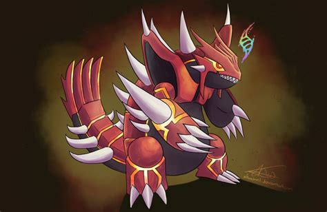 Mega Groudon by ShawnnL on deviantART | Concept art characters, Mythical pokemon, Pokemon