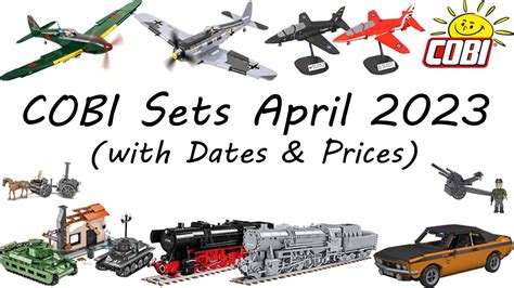 All new COBI Sets released in April 2023 - YouTube