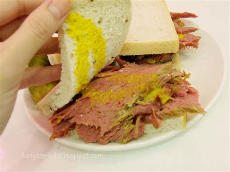 Salt Beef Sandwich @ Selfridges, London - Bangsar Babe