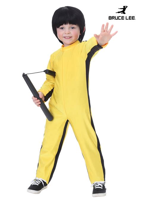 Bruce Lee Costume for a Toddler