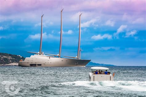 The 142m Sailing Yacht A and her four custom tenders - Lee Marine