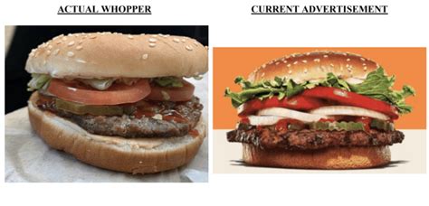 Burger King Whopper lawsuit all about size