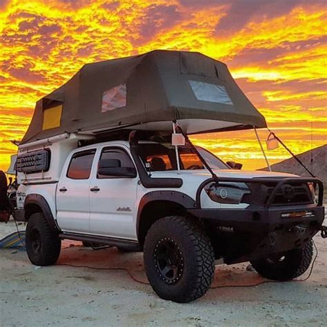 #campingtentparty | Tacoma truck, Truck canopy camping, Overland truck