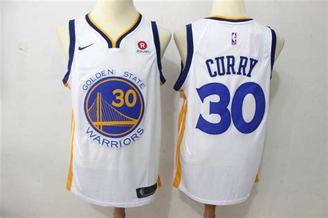 Stephen Curry #30 Men's Warriors Stitched Swingman Jersey Statement White