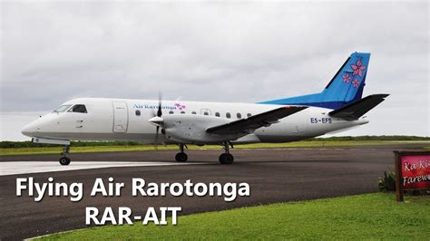 Stunning Views on Air Rarotonga Flight to Aitutaki (and back!) - YouTube