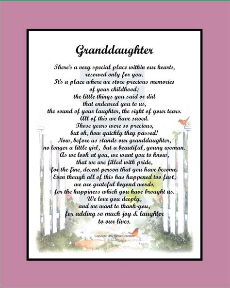 Grandmother And Granddaughter Poems