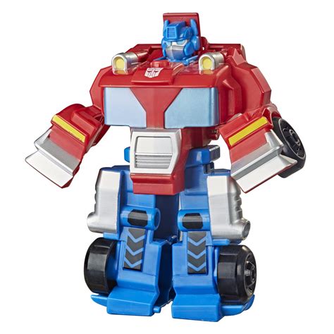 Playskool Heroes Transformers Rescue Bots Academy Optimus Prime Action ...