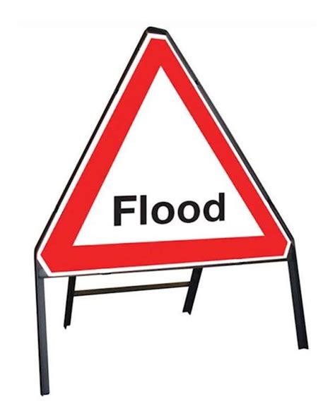 Road Sign Flood - Flood Warning Sign | From Aspli Safety