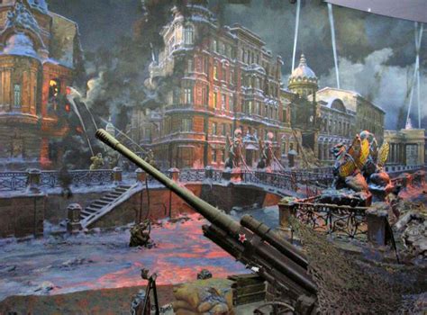 Diorama of the Siege of Leningrad – Moscow Museum of the Great Patriotic War – Source Wikipedia ...