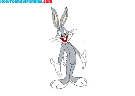 Bugs Bunny Drawing Tutorial ~ Bunny Bugs Drawing Sketches Attempt ...