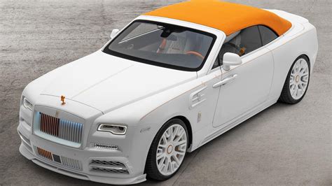 Are We Wrong For Liking This White Rolls-Royce Dawn From Mansory?