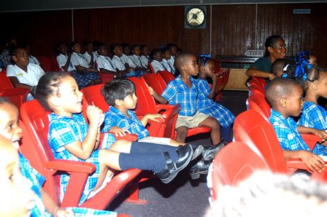 Free picture: school children, enjoy, caribbean, vizion, performance, Dominica