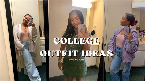 College Outfit Ideas - Love Natalyn