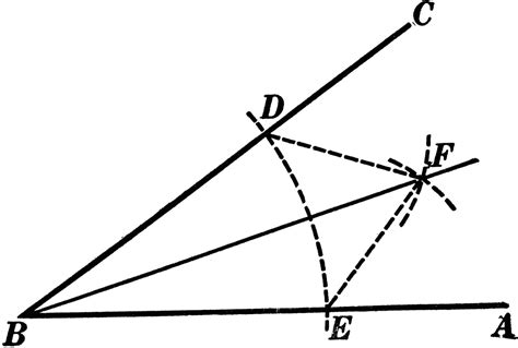 Construct: How To Construct An Angle Bisector