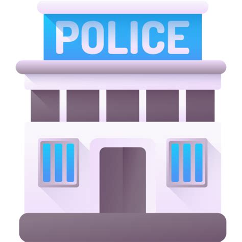 Police 3D Color icon