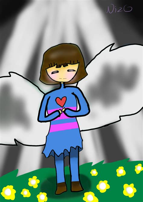 Frisk has started the pacifist route WizCatsDrawingSensation ...