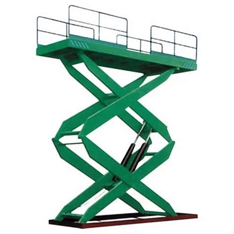 Electric Double Scissor Lift Platform, Capacity: 300 to 3000 Kg at Rs ...