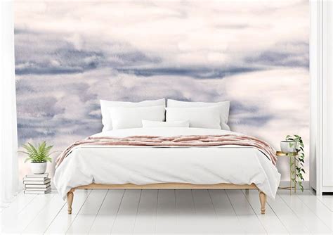 Subtle Abstract cloud bedroom wall mural | Bedroom wall mural, Cloud bedroom, Abstract cloud