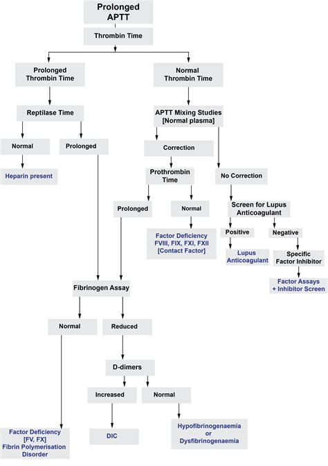 Screening Tests in Haemostasis: The APTT