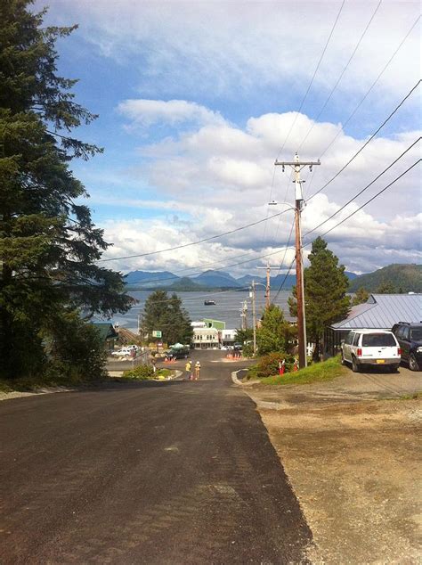 Downtown Craig Alaska Looking at the Ocean Photograph by Melissa Driver