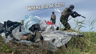 I made a GHILLIE SUIT out of TRASH (almost got stepped on😂) | Airsoft ...