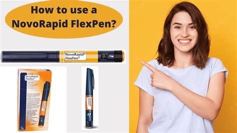 how to use a NovoRapid FlexPen? || How to inject insulin || Novorapid ...