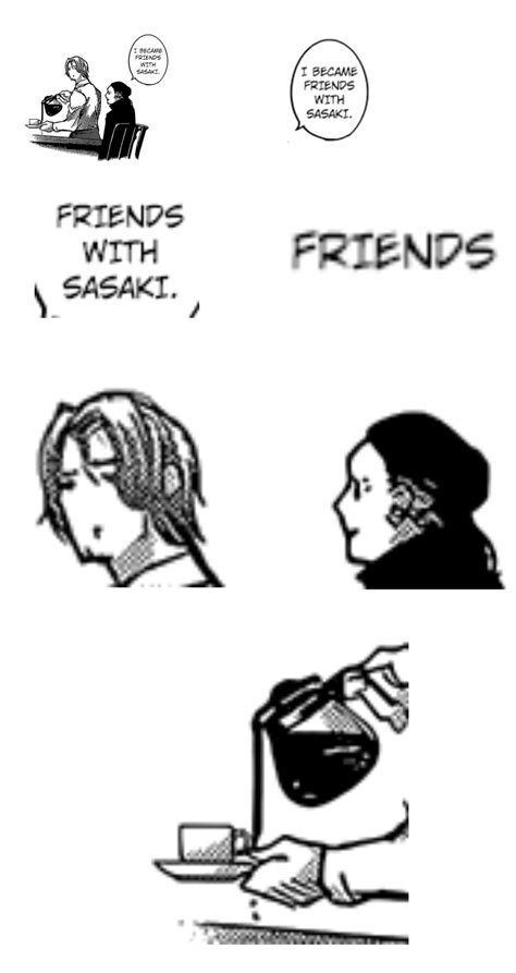 the comic strip shows what friends are talking to each other