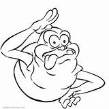 Ghostbusters Coloring Pages Stay Puft Marshmallow Man By Guilll  Free sketch template