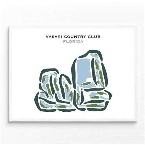 Buy the best printed golf course Vasari Country Club, Florida - Golf ...