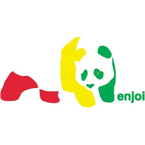 Enjoi Skateboards Enjoi Rasta Panda Skateboard Sticker - Enjoi Skateboards from Native Skate ...