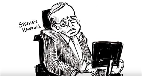 An Animated Version of an Inspiring Speech by Stephen Hawking