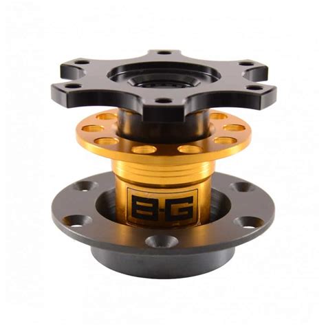 B-G Racing - 50mm Steering Wheel Quick Release System available at Driver61.com