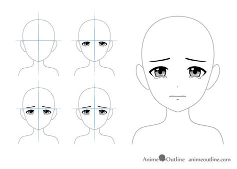 4 Ways to Draw Crying Anime Eyes & Tears - AnimeOutline | Anime eyes, Manga eyes, Anime crying