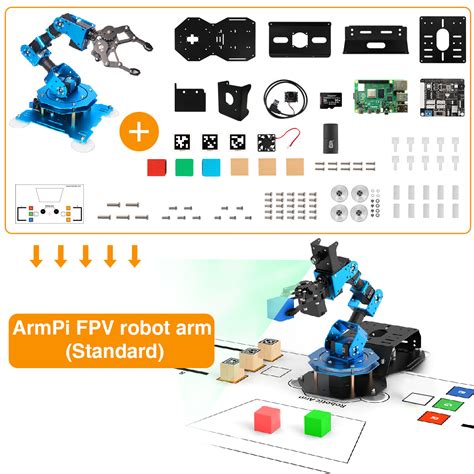 Raspberry Pi 4B Extension Kit for xArm Robotic Arm – Hiwonder