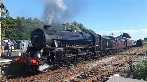 When the LMS 'Black 5' 44871 steam locomotive came to Cornwall - in pictures - Cornwall Live