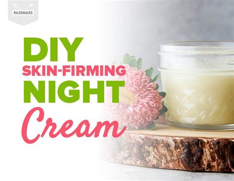 DIY Skin-Firming Night Cream | 3-Ingredient, Natural