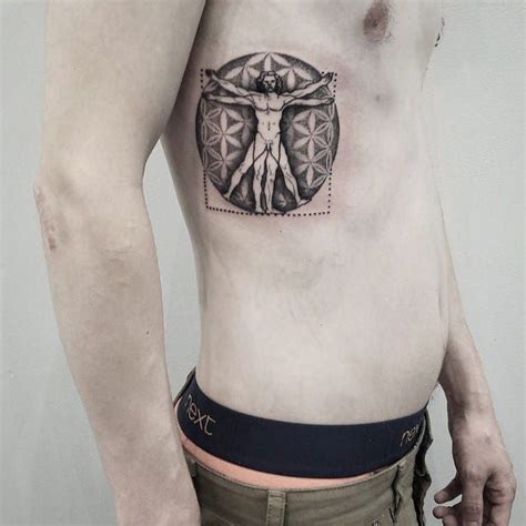 12 Creative Vitruvian Man Tattoos | Vitruvian man tattoo, Tattoos for guys, Tattoo designs men