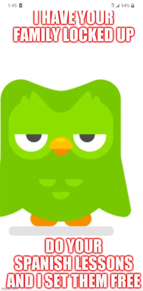 DuoLingo After You Didnt Do Your Spanish Lesson - Imgflip