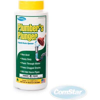 Cleaning Supplies | Drain Openers | Plumbers Plunger™ Plumbers Plunger™ Liquid Drain Opener ...