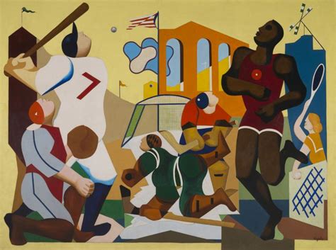 Mural of Sports | Smithsonian American Art Museum